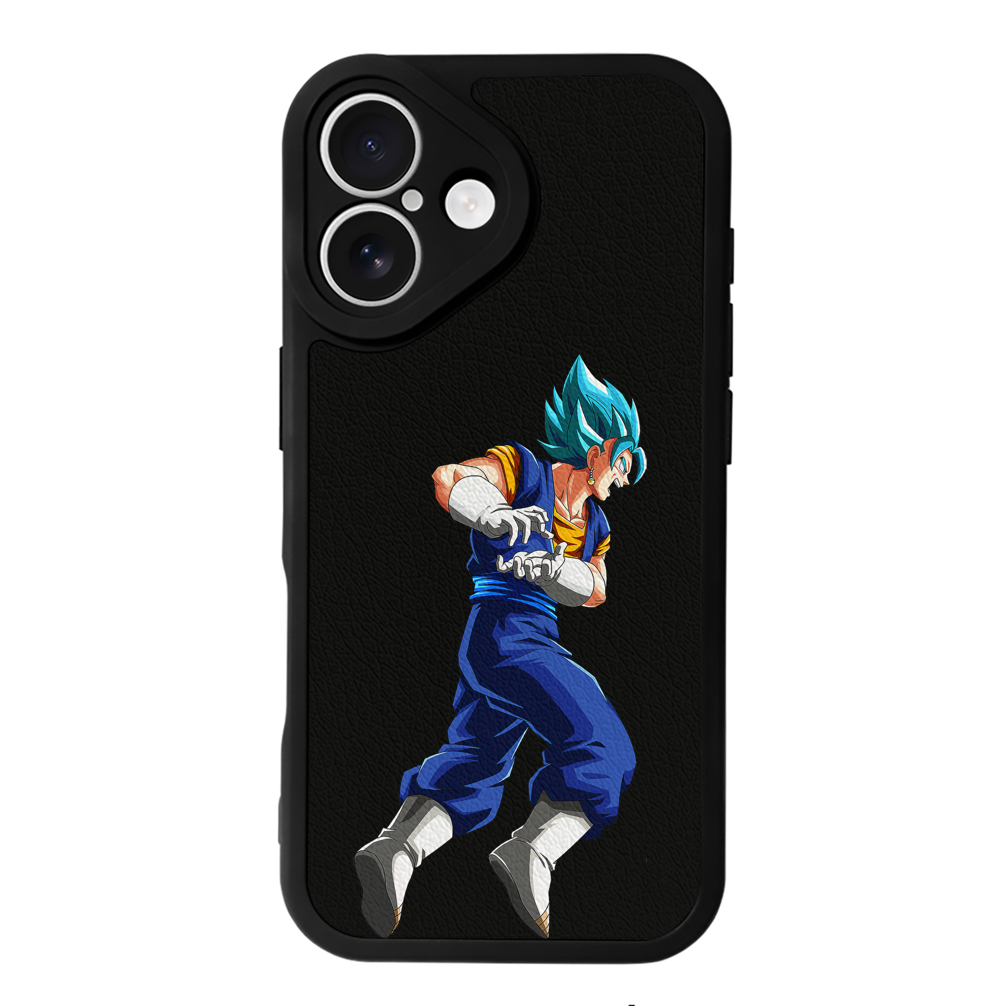 （画像用） ドラゴンボール ベジット DRAGON BALL Vegetto 【iPhone 16シリーズ対応】シリコンスマホケース（レザー調） 材質：シリコン